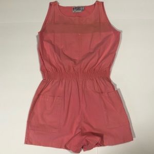Vintage romper with pockets